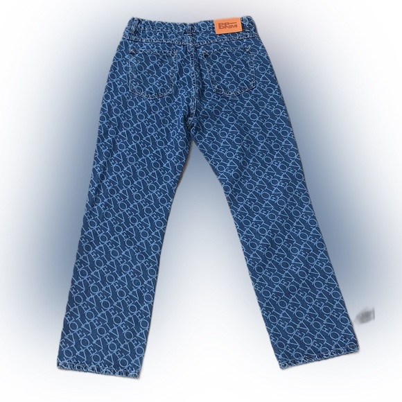 • Princess Polly “ LOVE” Straight Leg Denim • - Picture 2 of 4